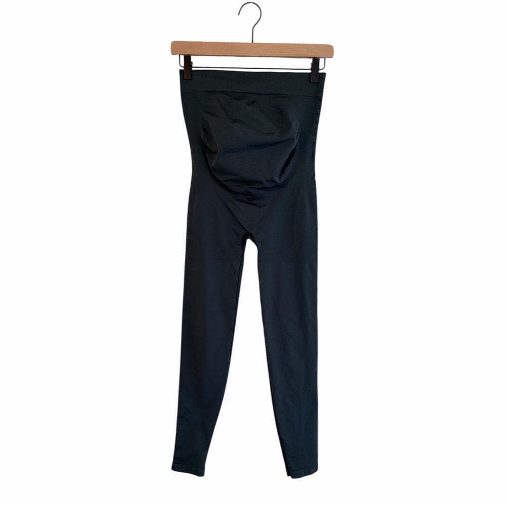 Blanqi Gray Maternity Leggings Size Medium Pregnant Comfort Casual Postpartum